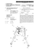 ADJUSTABLE FIREARM SUPPORTS AND ASSOCIATED METHODS OF USE AND MANUFACTURE diagram and image