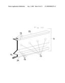 Single piece membrane flashing and fastening device and method diagram and image