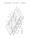 Corrugated board structure diagram and image