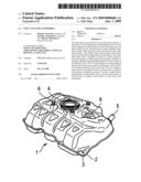 Fuel tank for automobile diagram and image