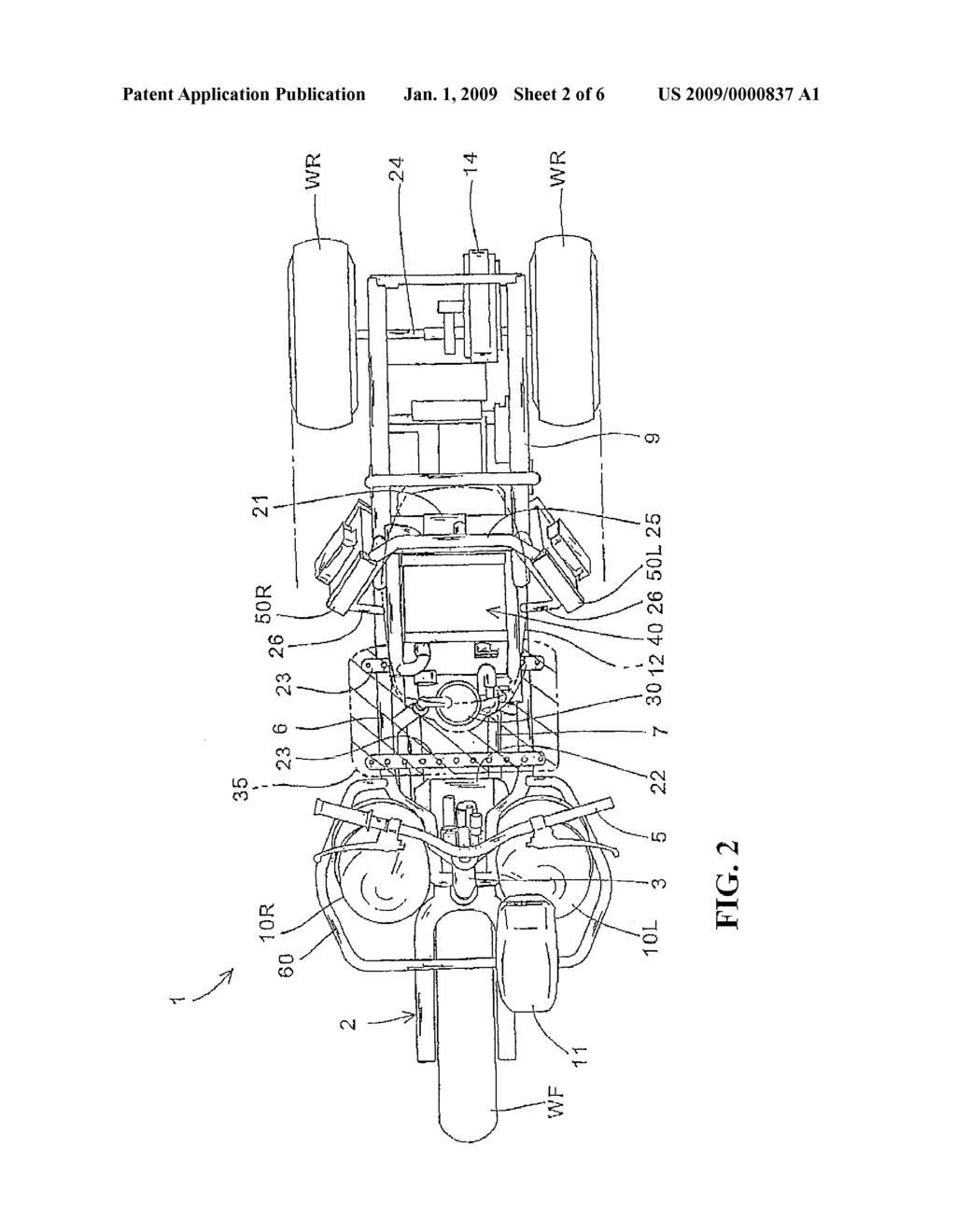 SADDLE RIDING TYPE FUEL CELL VEHICLE - diagram, schematic, and image 03