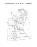 CANTILEVER ROLL-UP CONVEYOR ARRANGEMENT diagram and image