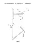 Hook Device for Hanging Surfboard diagram and image