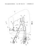 SADDLEBAG MOUNTING SYSTEM FOR A MOTORCYCLE diagram and image