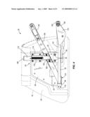 SADDLEBAG MOUNTING SYSTEM FOR A MOTORCYCLE diagram and image