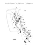 SADDLEBAG MOUNTING SYSTEM FOR A MOTORCYCLE diagram and image