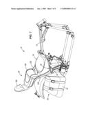 SADDLEBAG MOUNTING SYSTEM FOR A MOTORCYCLE diagram and image