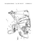 SADDLEBAG MOUNTING SYSTEM FOR A MOTORCYCLE diagram and image