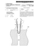 RESTORATION INSERT FOR A RAILWAY RAIL ANCHOR TO A WOODEN SLEEPER diagram and image