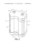 Tape guider for limiting lateral tape motion diagram and image