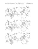 Method and Machine for the Production of Logs of Wound Web Material diagram and image