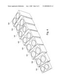 Nesting Elevated Pet Feeder Stands diagram and image