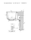 Universal storm resistant adjustable planter box hanger diagram and image