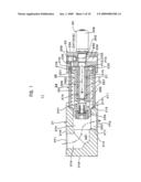 Directional control valve device and fluid pressure cylinder device diagram and image