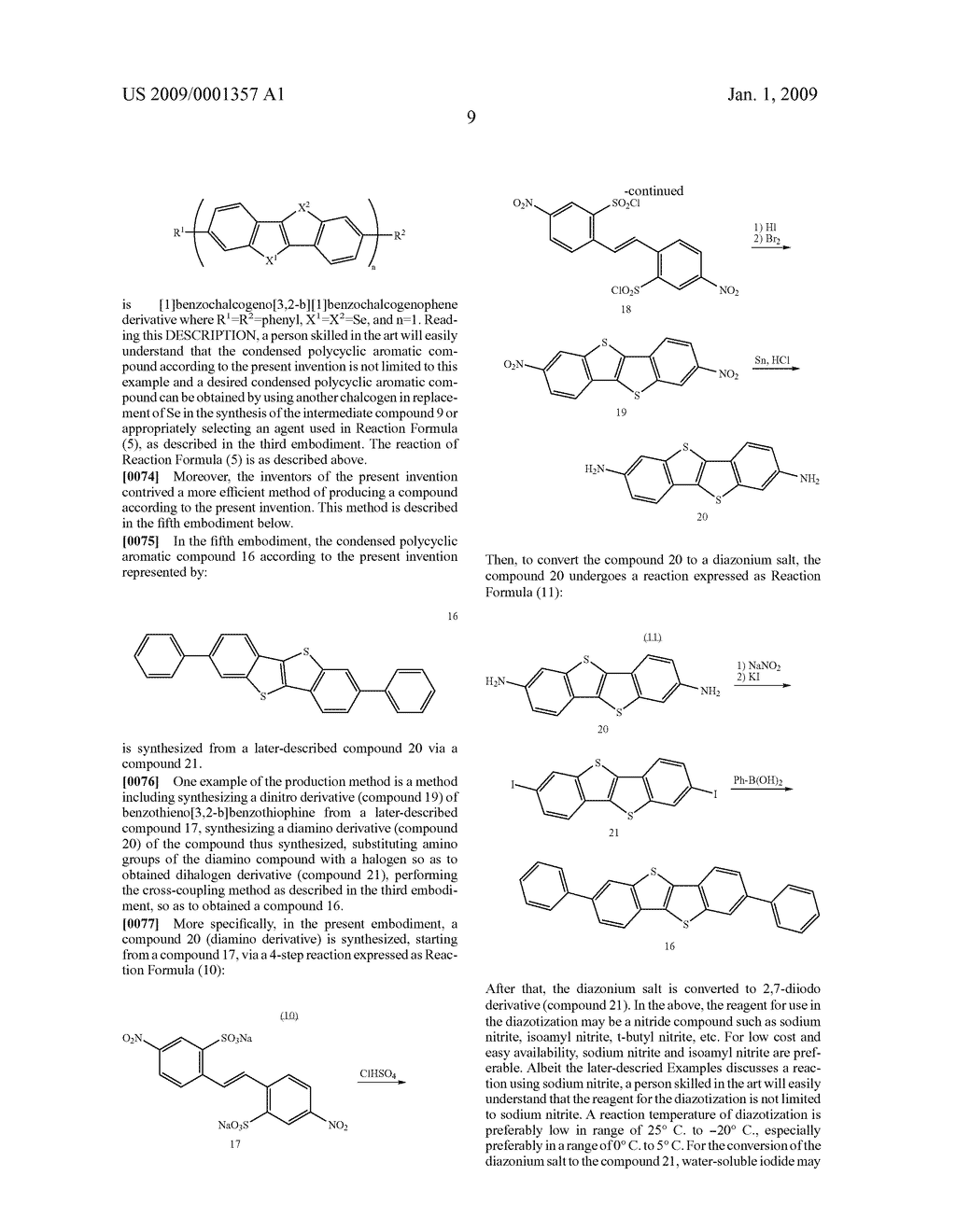 Novel Condensed Polycyclic Aromatic Compound and Use Thereof - diagram, schematic, and image 14
