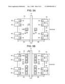 Semiconductor device including semiconductor evaluation element, and evaluation method using semiconductor device diagram and image