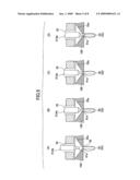 Resin molding method of optical component, mold apparatus, and gate bushing diagram and image