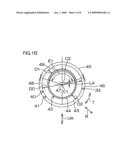 Shock absorbing steering device for vehicle diagram and image