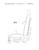 VEHICLE SEAT UMBRELLA HOLDER diagram and image