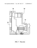 Motor adopting improved mechanism diagram and image