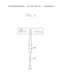 PROBE-TESTING DEVICE AND METHOD OF SEMICONDUCTOR DEVICE diagram and image