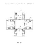 Distributed Circular Geometry Power Amplifier Architecture diagram and image