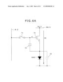 EL display panel, power supply line drive apparatus, and electronic device diagram and image