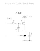 EL display panel, power supply line drive apparatus, and electronic device diagram and image