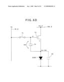 EL display panel, power supply line drive apparatus, and electronic device diagram and image