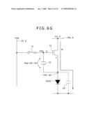 EL display panel, power supply line drive apparatus, and electronic device diagram and image