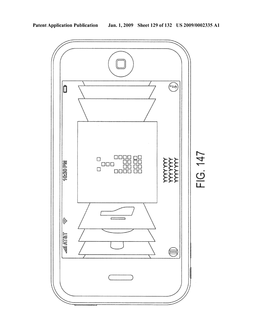 Electronic device with image based browsers - diagram, schematic, and image 130