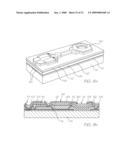 Liquid-Ejection Integrated Circuit Device Having Nozzle Shield diagram and image