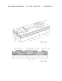 Liquid-Ejection Integrated Circuit Device Having Nozzle Shield diagram and image