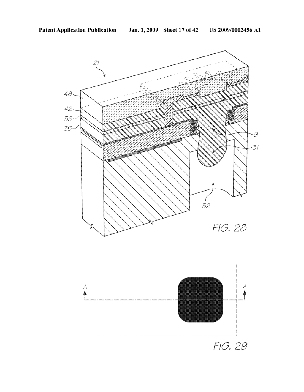 Inkjet Printhead Having High Areal Inkjet Nozzle Density - diagram, schematic, and image 18