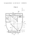 Laser radar apparatus for three-dimensional detection of objects diagram and image