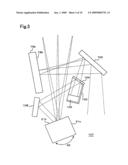 Optical scanning device, imaging display device, and retinal scanning display diagram and image