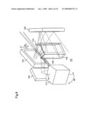 Optical scanning device, imaging display device, and retinal scanning display diagram and image