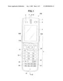 ELECTRONIC HANDHELD DEVICE diagram and image