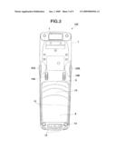 ELECTRONIC HANDHELD DEVICE diagram and image