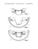 Linear lighting system having a spinal structure and an optical system separately installable thereon diagram and image