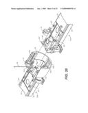 Linear lighting system having a spinal structure and an optical system separately installable thereon diagram and image