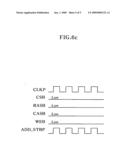 Address synchronous circuit capable of reducing current consumption in dram diagram and image