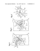 Method and Apparatus for Mixing a Gaseous Fluid With a Large Gas Stream, Especially for Introducing a Reducing Agent Into a Flue Gas That Contains Nitrogen Oxides diagram and image