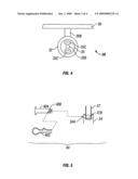 Single foil lateral force and depth control device for marine seismic sensor array diagram and image