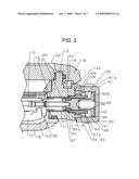 Portable timepiece and method of fabricating crown provided to the timepiece diagram and image