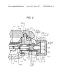 Portable timepiece and method of fabricating crown provided to the timepiece diagram and image