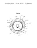 Portable timepiece and method of fabricating crown provided to the timepiece diagram and image