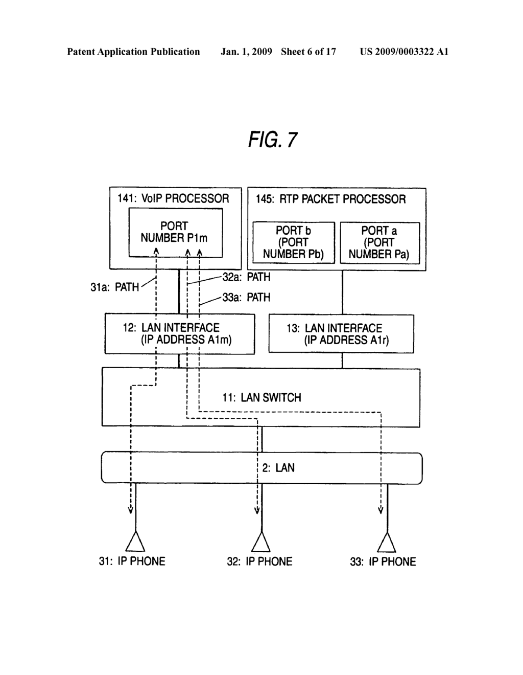 IP DEVICE EXCHANGE APPARATUS AND CALL CONNECTION CHANGING METHOD - diagram, schematic, and image 07