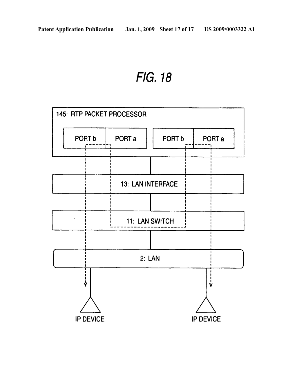 IP DEVICE EXCHANGE APPARATUS AND CALL CONNECTION CHANGING METHOD - diagram, schematic, and image 18