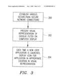 SYSTEM AND METHOD FOR GRAPHICALLY REPRESENTING AND MANAGING COMPUTER NETWORK CONNECTIONS diagram and image